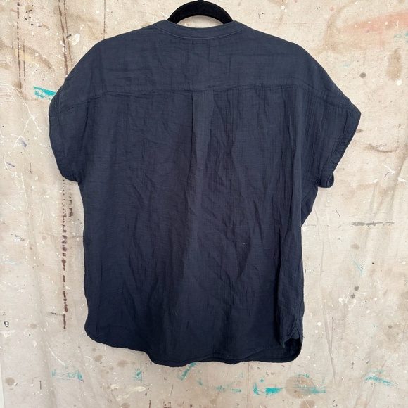 Faherty Desmond Dream Cotton Gauze Top - Picture 4 of 5